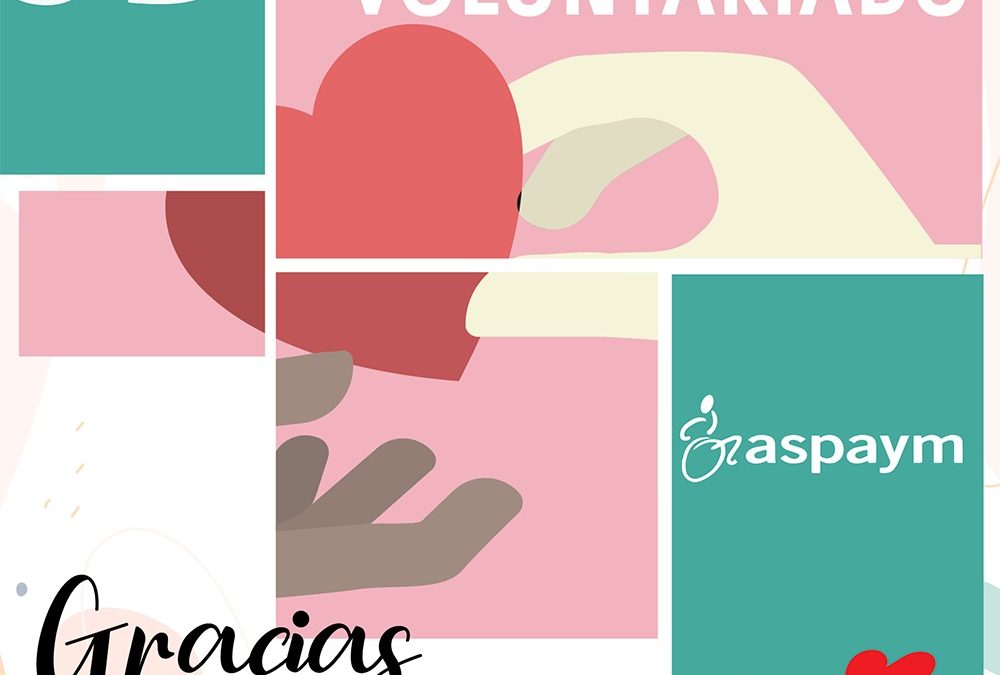 374 personas de ASPAYM celebran hoy el Día del Voluntariado