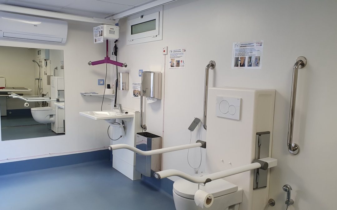 Accesibilidad, también en los aseos públicos