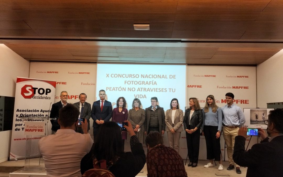 Federación Nacional ASPAYM asiste a la entrega del X Concurso Nacional de Fotografía de Stop Accidentes
