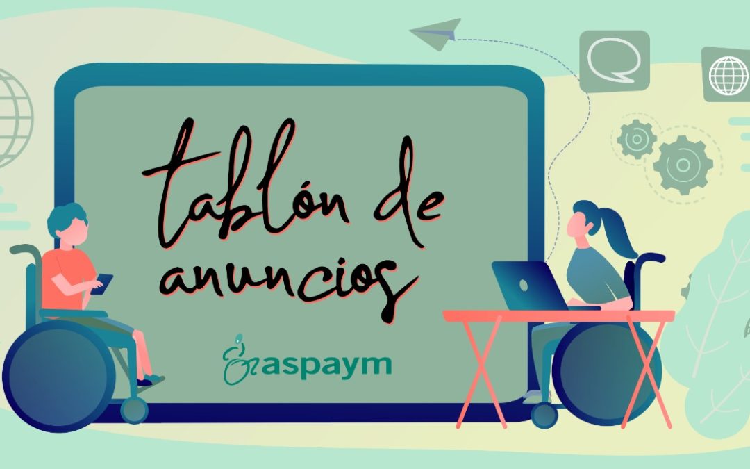 Bipedestadores, sillas y otros productos en nuestro tablón de anuncios de ASPAYM