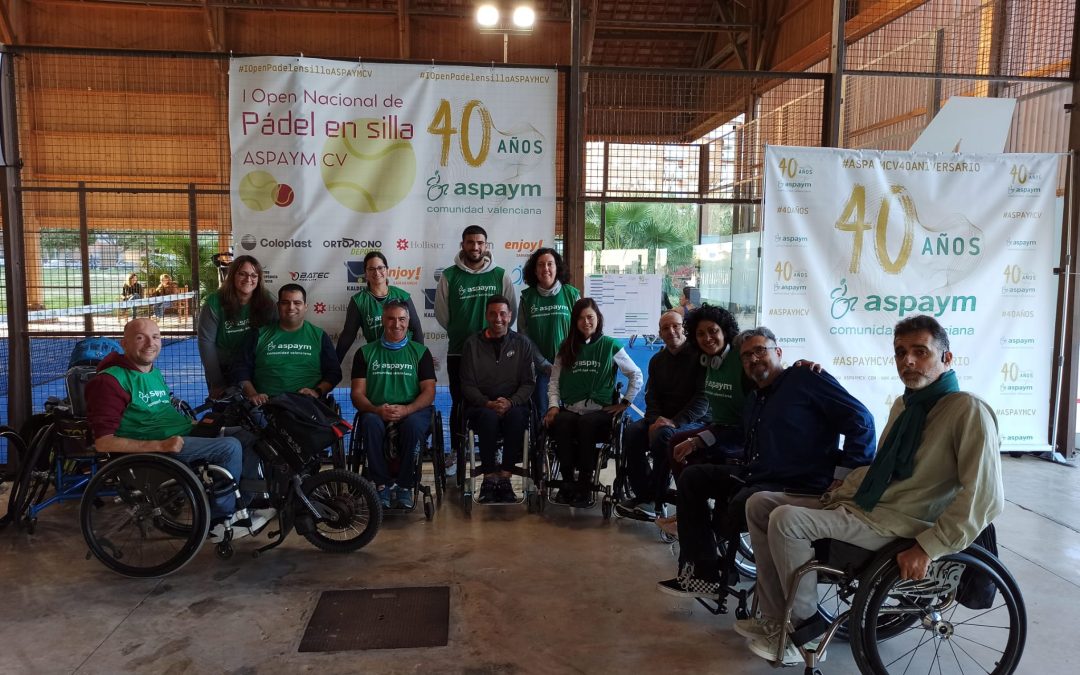 Christopher Triviño y Edorta de Anta, ganadores del I Open de Pádel en Silla ASPAYM Comunidad Valenciana