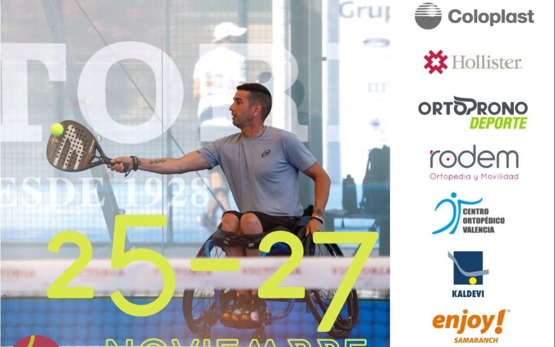 Arranca el Open de Pádel en Silla que organiza ASPAYM Comunidad Valenciana