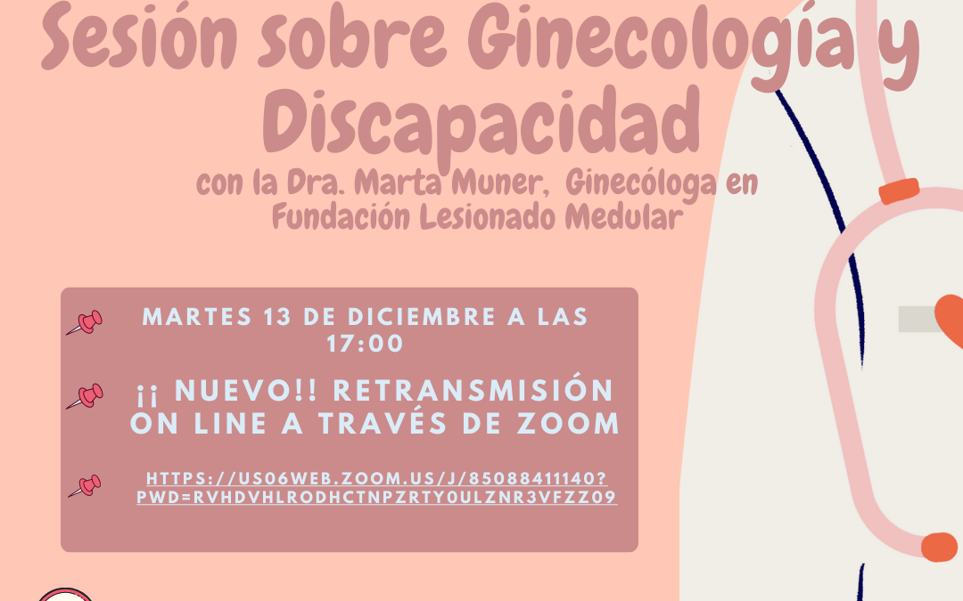 ASPAYM Madrid y la Fundación del Lesionado Medular organizan una charla sobre Ginecología y Discapacidad