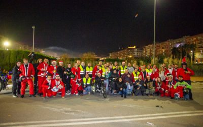 Papanoeladas solidarias a favor de ASPAYM en Jaén y León