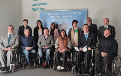 La Fundación del Lesionado Medular acoge el monumento a las víctimas con discapacidad del COVID19