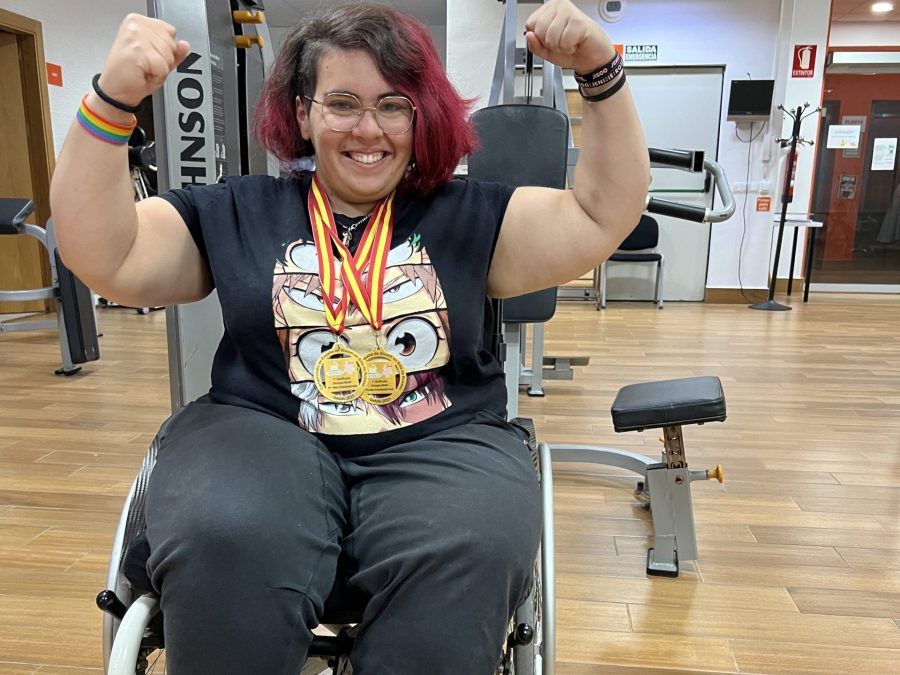 Alba Montes, ganadora del campeonato de España de slalom en silla de ruedas: «A veces falta confianza pero el esfuerzo vale la pena»