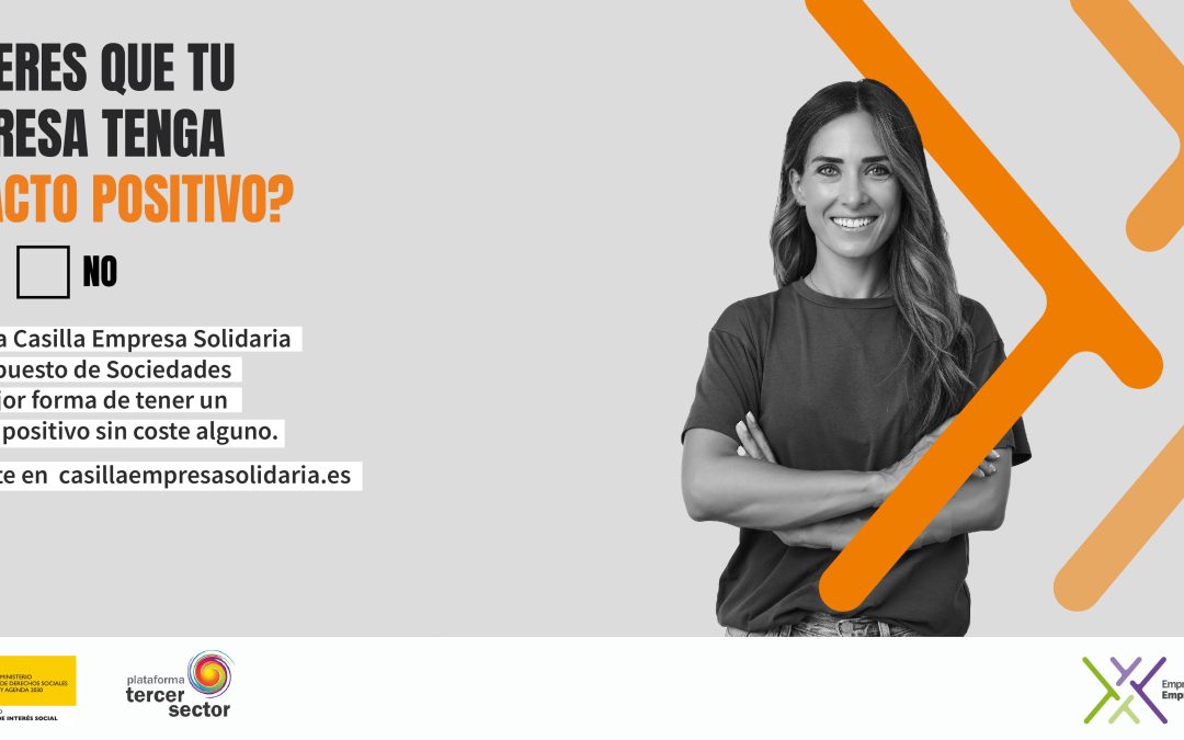 El Tercer Sector hace un llamamiento a las empresas para que marquen la casilla solidaria con el Impuesto de Sociedades
