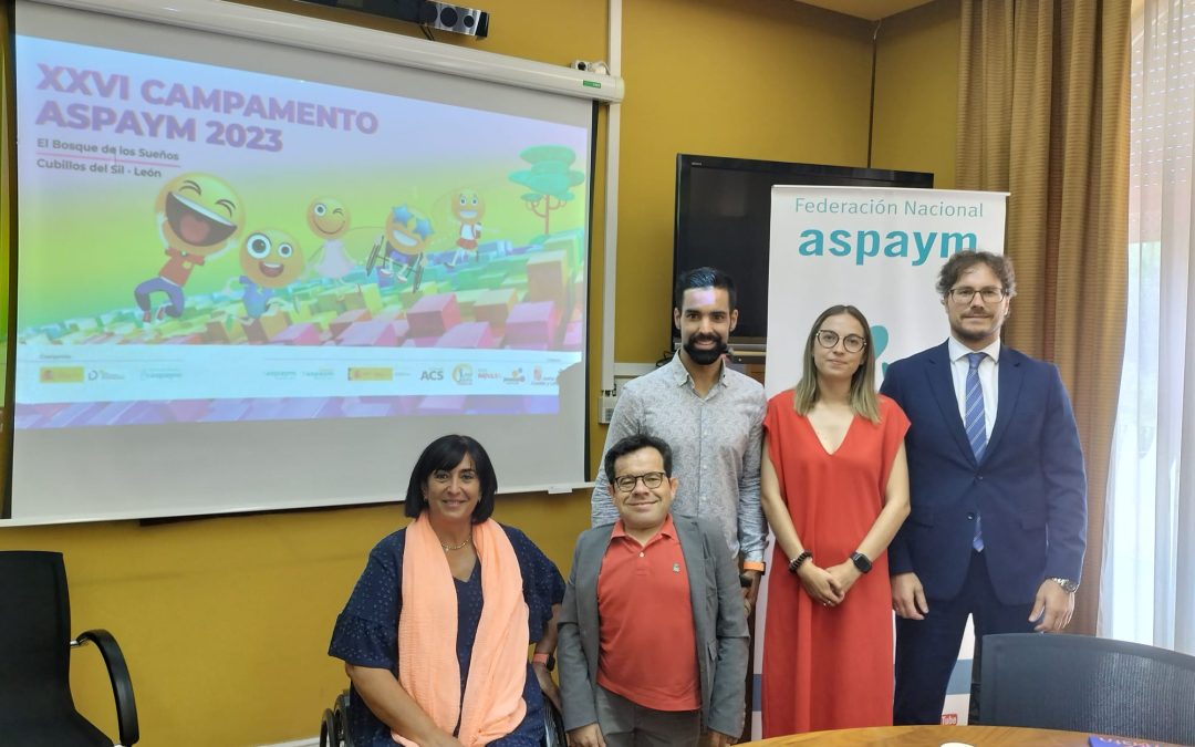 Real Patronato sobre Discapacidad y ASPAYM presentan un campamento inclusivo destinado a menores con y sin discapacidad