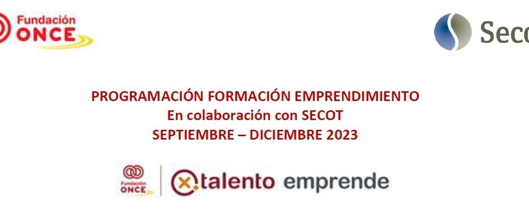 Fundación ONCE oferta este 2023 cursos online gratis para personas emprendedoras con discapacidad