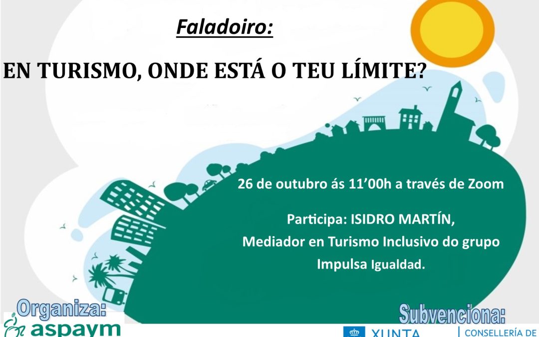 ASPAYM Galicia organiza una charla sobre turismo inclusivo