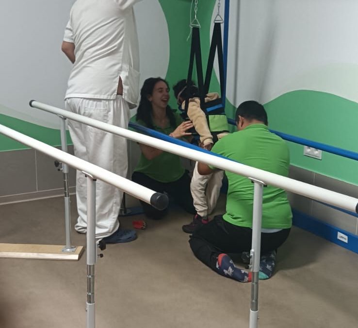 Fundación Inocente Inocente apoya a entidades de ASPAYM en la rehabilitación de la infancia con discapacidad física