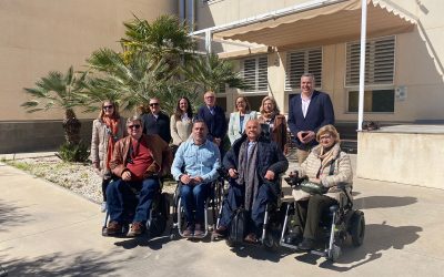 La Junta de Andalucía visita la residencia de ASPAYM Granada