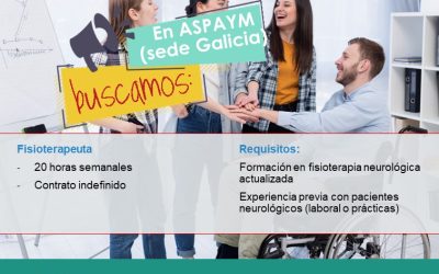 Nuevas ofertas de empleo para ASPAYM Galicia y ASPAYM Castilla y León