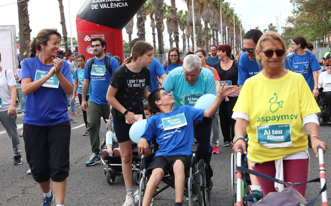 ASPAYM Comunidad Valenciana participará en la V Volta a Peu Per la Discapacitat