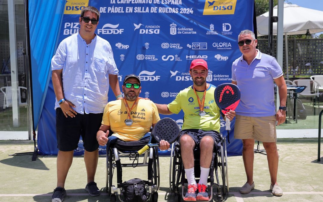 ASPAYM brilla en los últimos campeonatos de Pádel en Silla