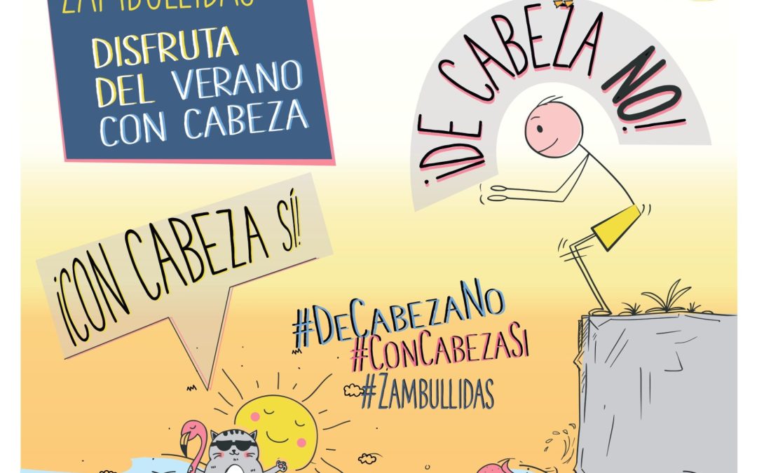 Arranca la campaña de zambullidas 2025 ‘Con cabeza sí, de cabeza no’