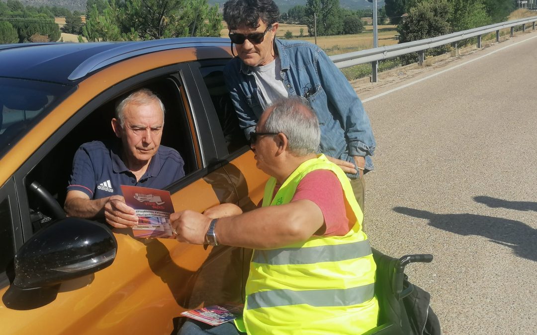 ASPAYM concluye esta semana su campaña frente a la velocidad excesiva con la DGT