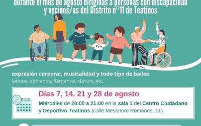 ASPAYM Málaga organiza clases de baile inclusivo en agosto