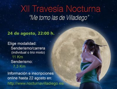 La travesía nocturna ‘Me tomo las de Villadiego’ recaudará fondos para ASPAYM Castilla y León