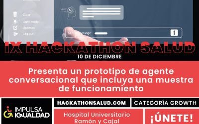 Hackathon Salud presenta una IX edición para mejorar la atención a personas con discapacidad