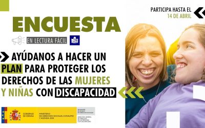 Encuesta: Plan para proteger los derechos de mujeres y niñas con discapacidad