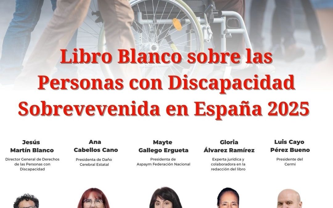 ASPAYM participará en el próximo diálogo Servimedia en torno al Libro Blanco de la discapacidad