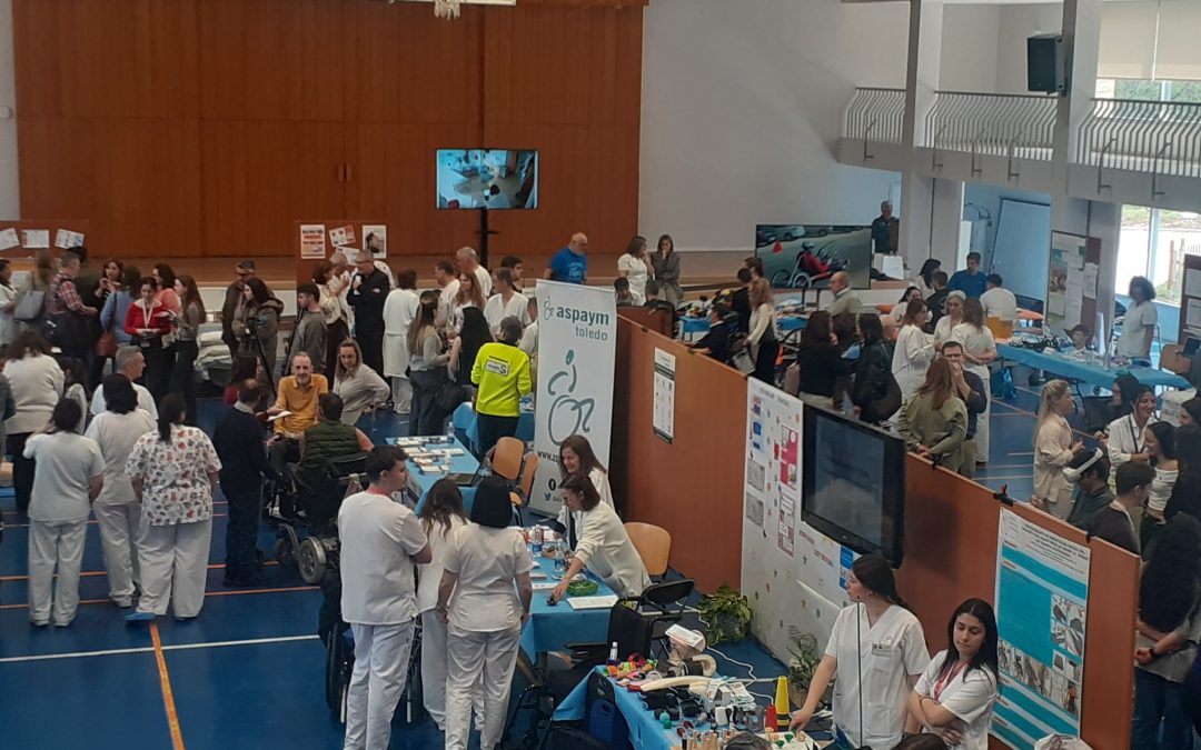 ASPAYM Toledo participa en la nueva edición de la Feria del Cuidado del Hospital Nacional de Parapléjicos