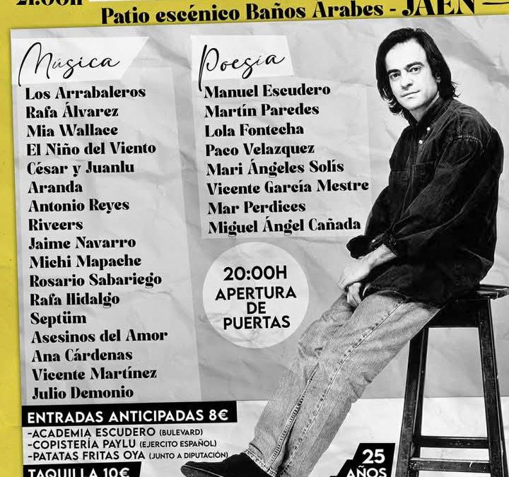 Concierto benéfico en homenaje a Enrique Urquijo a favor de ASPAYM Jaén