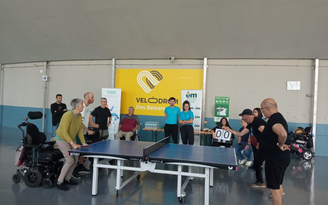 ASPAYM Baleares culmina el II Torneo de ping-pong