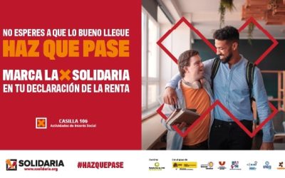 Este 2025, no olvides marcar la X Solidaria en tu declaración de la renta (Casilla 106)