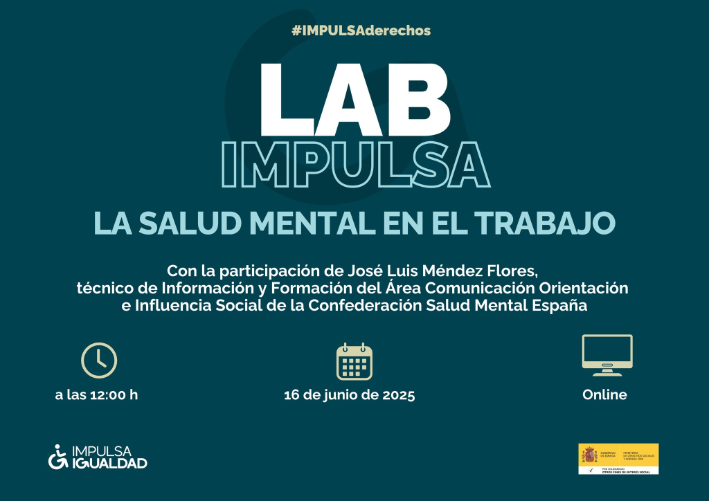 IMPULSA IGUALDAD salud mental trabajo