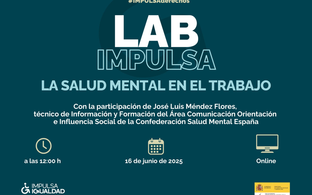 IMPULSA IGUALDAD celebra un encuentro online sobre salud mental en el trabajo