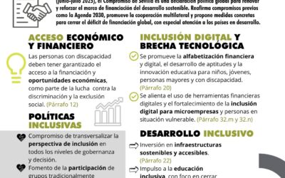 La cumbre de la ONU en Sevilla refuerza la accesibilidad y la inclusión de las personas con discapacidad