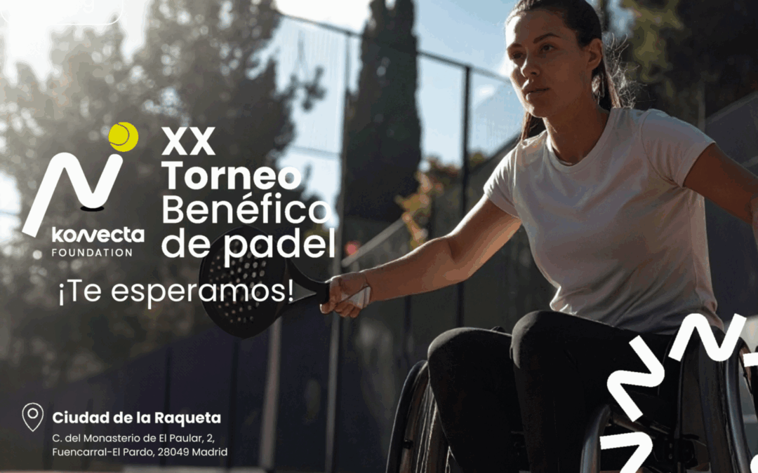 La Fundación del Lesionado Medular, beneficiaria del XX Torneo de Pádel Konecta Foundation