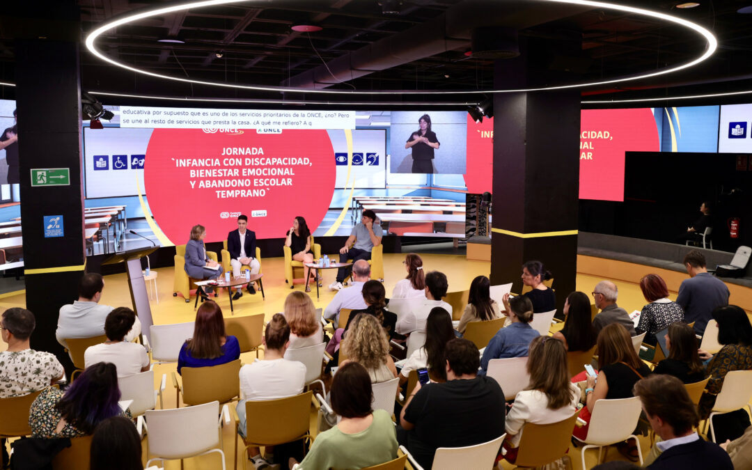Fundación ONCE presenta un estudio sobre el abandono temprano del colegio por parte de estudiantes con discapacidad