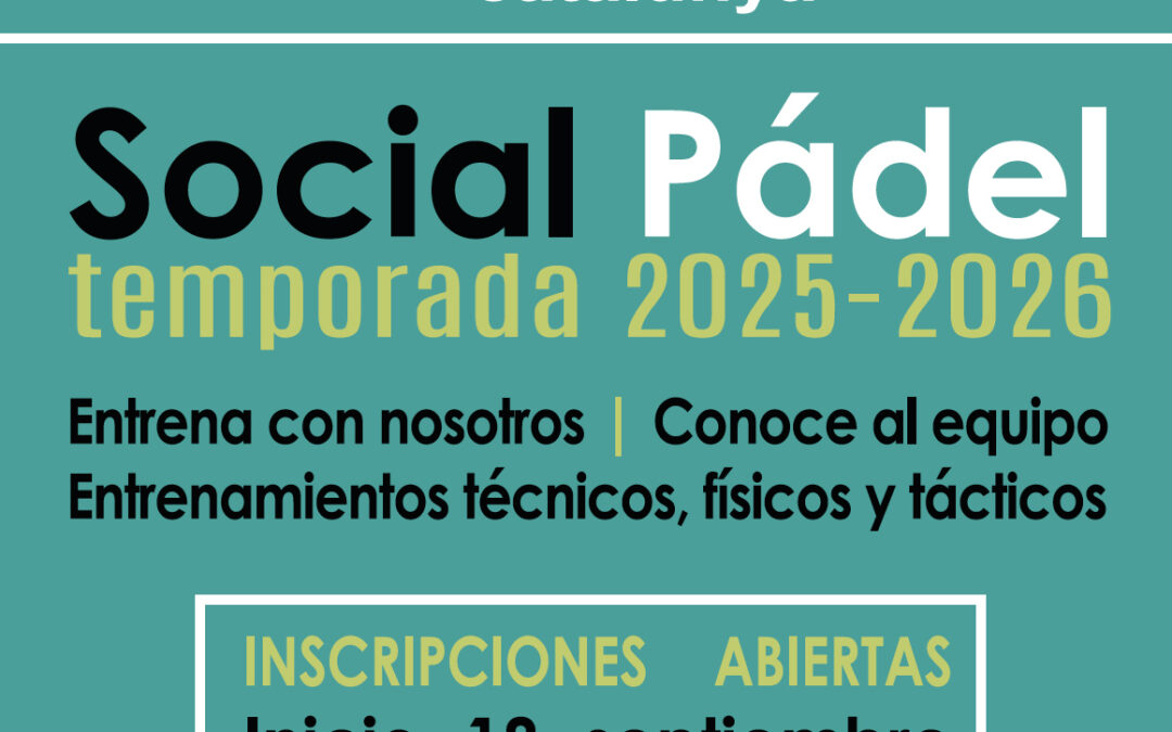 ASPAYM Catalunya estrena su temporada de Social Pàdel para 2025 y 2026