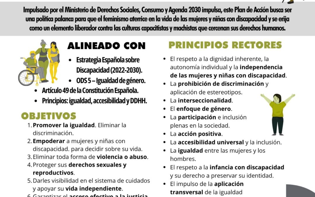El Gobierno impulsa un Plan de Acción para proteger los derechos de las mujeres y niñas con discapacidad