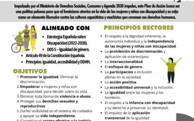 El Gobierno impulsa un Plan de Acción para proteger los derechos de las mujeres y niñas con discapacidad