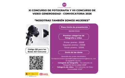 CERMI Mujeres lanza convocatorias de concurso en fotografía y vídeo bajo el lema ‘Nosotras también somos mujeres’
