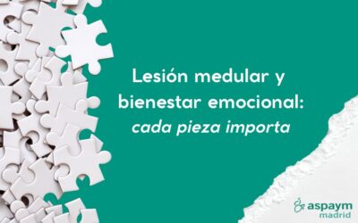 ASPAYM Madrid desarrolla la guía ‘Lesión medular y bienestar emocional’