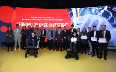Fundación ONCE concede 14 ayudas a estudiantes de universidades con discapacidad para impulsar su carrera investigadora