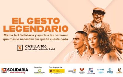 Este 2026 vuelve a marcar la X Solidaria en tu declaración de la renta para cambiar millones de vidas
