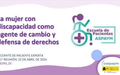 Arranca la Escuela de Pacientes de ASPAYM 2026, en torno a la mujer con discapacidad como agente de cambio y defensa de derechos