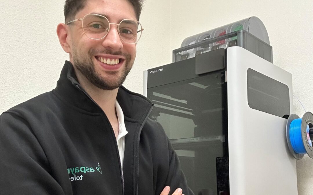 ASPAYM Toledo impulsa ayudas técnicas con impresión 3D para mejorar la autonomía de las personas con discapacidad física