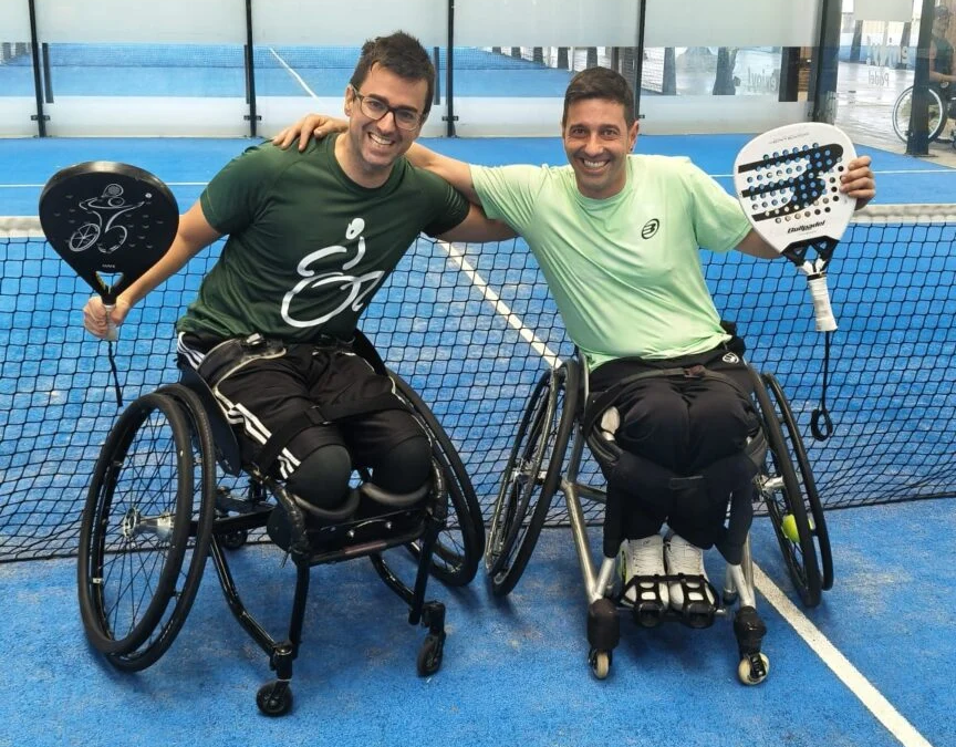 Topher Triviño y Javier Navarro, campeones del III Máster Nacional de Pádel en Silla de Ruedas ASPAYM CV