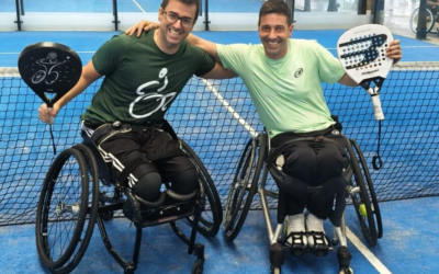 Topher Triviño y Javier Navarro, campeones del III Máster Nacional de Pádel en Silla de Ruedas ASPAYM CV