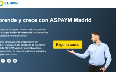ASPAYM Madrid e ILUNION Formación impulsan nuevos cursos gratuitos para mejorar la empleabilidad y las competencias profesionales
