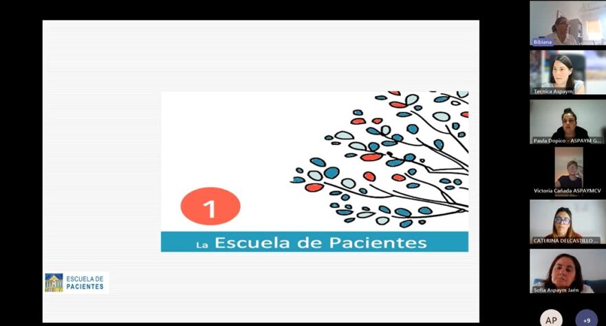 Nueva sesión de la formación de formadoras de la Escuela de Pacientes 2026