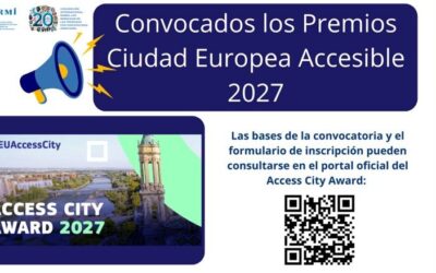 Las ciudades españolas ya pueden optar al Premio Ciudad Europea Accesible 2027